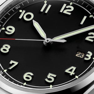 Reloj de pulsera luminoso para hombre con indicador de fecha, resistente al agua, informal, de negocios, reloj de cuarzo con correa de acero inoxidable - Product Image 3