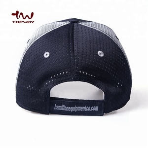 Least wholesale <strong>PE</strong> sports Vintage hats baseball-mesh Cap Trucker of 6 pane trucker hat With embroidery - Product Image 4