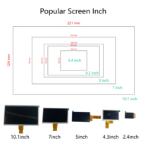 Écran LCD de carte de vœux, livret vidéo, photos de mariage, album vidéo en lin