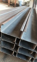 Perfil de Acero sin Aleación Guomai, Tipo C, Q235/Q355, Estándar ASTM, para Torres de Transmisión, Estructuras de Plantas de Energía, Edificios de Estructura de Acero