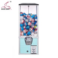 Distributeur automatique de capsules de jouets de 25 pouces, certifié CE 2026, avec système de paiement par jetons, capacité de 200-300, en acier galvanisé
