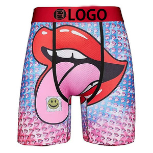 <span class=keywords><strong>Boxer</strong></span> Sportivi da Uomo di Marca Americana, Stampati, in Maglia, per Corsa e Fitness, <span class=keywords><strong>Gamba</strong></span> <span class=keywords><strong>Lunga</strong></span>, per Adulti - Product Image 2