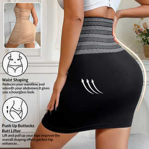 Faja Moldeadora de Jersey Transpirable Sin Costuras de Cintura Alta para Mujer, Control de Abdomen, Postparto, Reductora de Vientre, Levantador de Glúteos - Product Image 3