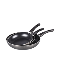Poêle à frire antiadhésive multi-taille en aluminium antiadhésif oeuf omelette Steak cuisine poignée résistante à la chaleur pour la cuisine à domicile