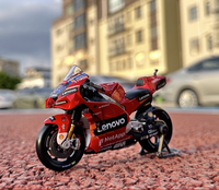Modèle de moto Red Bull à l'échelle 1:18 en alliage d'aluminium moulé sous pression, ornement personnalisé, objet de collection, voiture de course GP en métal