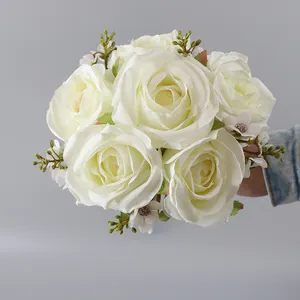 Runner fiori per tavoli rotondi fiori da tavola per centrotavola per matrimoni per decorazioni di nozze