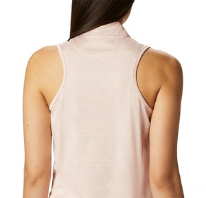 <span class=keywords><strong>Polo</strong></span> de golf <span class=keywords><strong>sans</strong></span> manches pour femmes en piqué de coton 100% personnalisé <span class=keywords><strong>Polo</strong></span> rose en tricot <span class=keywords><strong>sans</strong></span> manches pour femmes - Product Image 6