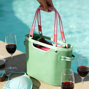 Модная сумка-холодильник из ТПУ с мягкими стенками, разделёнными магнитными отсеками, многофункциональная, водонепроницаемая, для пляжа и активного отдыха, Камбоджа - Product Image 3