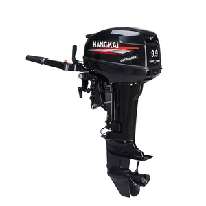 Nouveaux moteurs puissants HANGKAI 9,9 ch, 2 cylindres, 2 temps pour bateau de pêche gonflable - Product Image 1