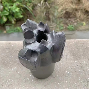 165 171mm 190.5mm 200mm Ba 4 cánh nước giếng khoan đá mới kéo PDC lõm khoan bit cho sa thạch với Z50 chủ đề - Product Image 4