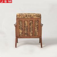 Nouveau type de meubles de mode fauteuil de repos fauteuil en bois massif à base de bois de frêne pour le salon