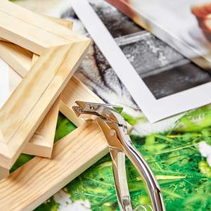 Cadres <span class=keywords><strong>photo</strong></span> personnalisables de style Art déco plaqués or, cadres personnalisés, cadres pour peintures, cadres pour tableaux - Product Image 1