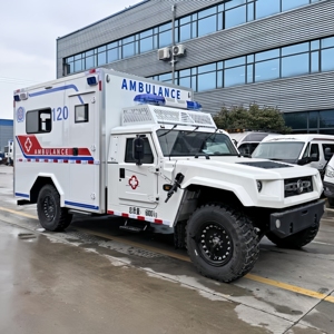 Les ambulances dans les zones isolées et montagneuses sont équipées d'un espace suffisant, d'un équipement complet et d'une capacité de maniabilité optimale pour les outils d'urgence. - Product Image 4
