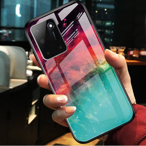 Dura del PC di Lusso Designer Temperato Specchio di Vetro della Cassa Del Telefono Per <span class=keywords><strong>Oppo</strong></span> Realme A92 <span class=keywords><strong>A52</strong></span> A72 - Product Image 3
