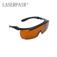Lunettes de sécurité laser OD6+ 532nm 808nm 1064nm YAG KTP Q-Switched, lunettes de protection laser LB6, protection oculaire laser