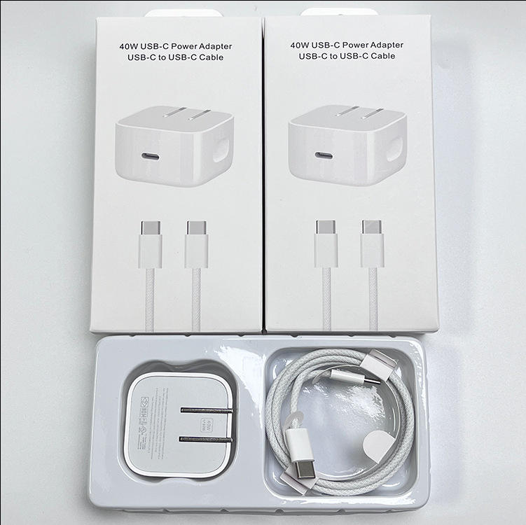 หัวชาร์จ 40W + สาย C to C