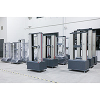 Máquina de prueba electrónica universal de metal, 200KN, software de análisis de datos certificado por ASTM