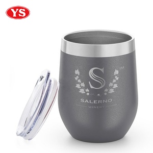 Classico Tumbler in Metallo a Doppia Parete da 12 Once per <span class=keywords><strong>Caffè</strong></span>, con Coperchio, Finitura Fumé - Product Image 5
