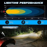 Feux LED OVOVS étanches tout-terrain avec faisceau projecteur, cubes lumineux LED de 3 pouces pour camions, VTT, SUV, UTV, 4x4, bateaux