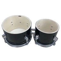 Wholesale Price OEM ODM Made Aiersi Brand Colour African Wood Bongo Drum Set Percussion Musical Instruments for Kids and Adults