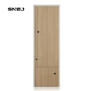 Laminated Solid Core Exterior Flush Doors Designs Customized Chinese Factory