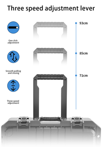 Waterproof and Moisture-Proof Plastic <strong>Trolley</strong> Case, Instrument Case, Special Packaging Case for Photography Equipment XYY-2251 - Product Image 6
