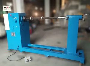 Semi Automatic Wire Coil Winder Horizontal Coil Winding Machine For Transformer