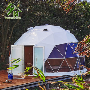 Meilleur prix de maison dôme 6m 7m tentes de <span class=keywords><strong>camping</strong></span> en plein air petit <span class=keywords><strong>chalet</strong></span> avec salle de bain pour hôtels - Product Image 5