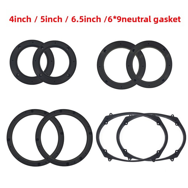 Universal OLIVER Fitment Speaker Gasket Car Audio Upgrades 4-inch/5-inch/65-inch Plastic Mounting Brackets Thickened Waterproof