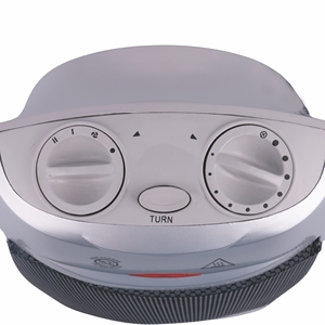 Calentador de Cerámica con Ventilador de 1500 W, Color Gris África - Product Image 3