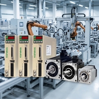 Système de servomoteur AC 1kW 220V 3.18N.m avec contrôle de mouvement synchronisé EtherCAT pour équipement de ligne de production automatisée multi-axes