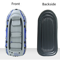 Bateau gonflable Intex Excursion 4 en PVC, durable, pour la pêche en plein air, vente en gros