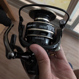 بكرة صيد دوارة AC 800-7000 من الأعلى يمينًا بكرة صيد دوارة معدنية بالكامل لصيد الأسماك في المياه العذبة بكرة صيد دوارة - Product Image 6