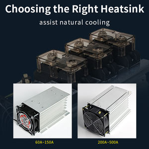 Высокое качество DC to AC SSR 60-500A KSSR Промышленные твердотельные реле 80A 100A 120A 150A 300A 24-480VAC реле - Product Image 4