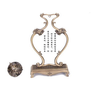 Brûleur d'encens à refoulement rétro Tongpu Craftsman, nouveau diffuseur d'arômes, ornement personnalisé, plateau pour bâtonnets d'encens en bois d'agar - Product Image 3