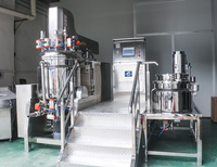 Haute qualité SS316 Lotion pour le corps homogénéisateur émulsifiant sous vide pommade faisant la Machine crème pour le visage émulsifiant faisant la Machine