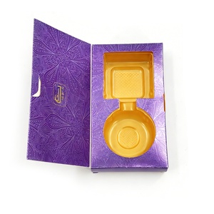 Insert Flap Book Style Box Paperboard Box Eco-friendly and <b>Biodegradable</b> with Plastic Tray Auto-lock Bottom <b>Paper</b> Cardboard Box - Product Image 5