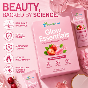 Tiras Orales con Sabor a Fresa ODM, Suplemento Dietético, Promueve la Salud del Cabello, Uñas y Piel, y Refuerza el Sistema Inmunológico - Product Image 3