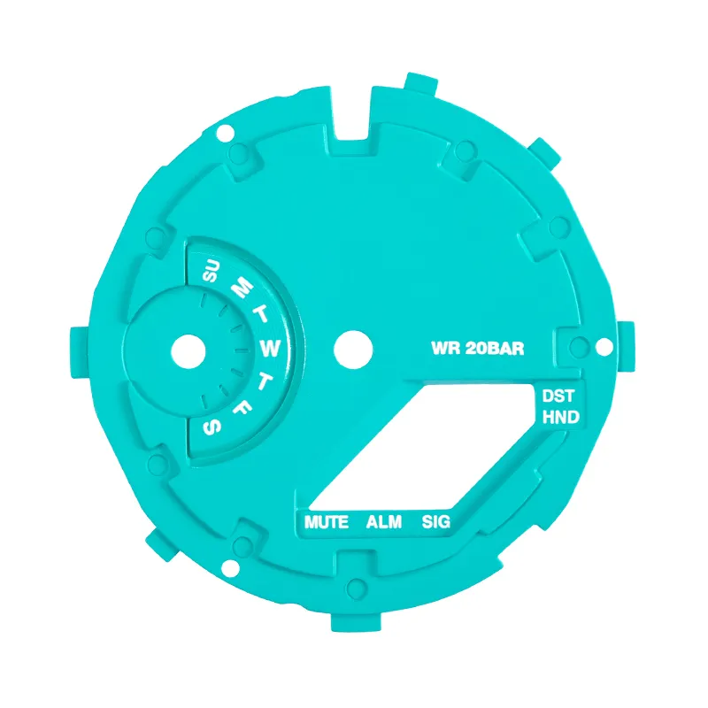 GA-2100/2110 Accessories Light Blue Watch Dial Mod Kit Watch Bezel Scale Ring for casio g shock GA2100
