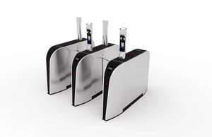 Hot bán hoàn toàn tự động nhận dạng khuôn mặt <span class=keywords><strong>RFID</strong></span> Hệ thống kiểm soát truy cập thẻ Flap turnstile cổng cho tòa nhà văn phòng và phòng tập thể dục - Product Image 6