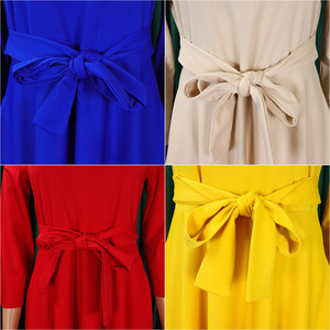 D3171 Mới Nhất Thiết Kế Thời Trang Mùa Thu Phi Giản Dị Dresses Phụ Nữ Phụ Nữ Thanh Lịch Mùa Đông Ăn Mặc Cho Phụ Nữ Maxi Dress - Product Image 6