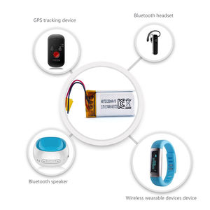 แบตเตอรี่ลิเธียมโพลิเมอร์200มิลลิเมอร์461730แบตเตอรี่3.7โวลต์สำหรับชุดหูฟังไร้สาย - Product Image 6