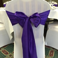 Rubans de chaise en satin pas chers pour décoration de mariage, nœuds décoratifs pour chaises de mariage