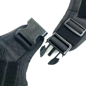 Verstelbare Eenvoudige Hond Harnas Set Hoge Kwaliteit Hot Sale Zachte Mesh Geen Pull Nylon Solide Vest Milieuvriendelijk Duurzaam - Product Image 6