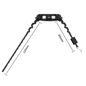 Correa de goma deportiva de repuesto + funda para Samsung <span class=keywords><strong>Galaxy</strong></span> <span class=keywords><strong>Watch5</strong></span> <span class=keywords><strong>Pro</strong></span>, <span class=keywords><strong>45mm</strong></span>, 40mm y 44mm, banda de silicona integrada para reloj - Product Image 6