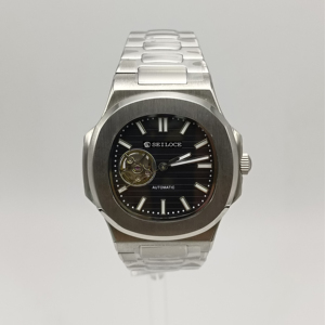 Customizable Unisex Automatic Mechanical <b>Watch</b> NH38 Movement Sapphire Crystal Dial Stainless Steel <b>Case</b> - Product Image 4