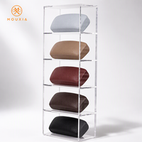 Étui à lunettes rigide ovale en grain de litchi texturé, anti-rayures, avec logo personnalisé, multicolore, vente en gros