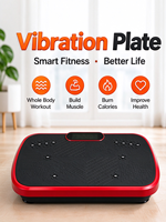 Plateforme vibrante commerciale pour exercices, machine de vibration corporelle complète, plateforme vibrante pour fitness, shaker pour la gym et l'entraînement à domicile, OEM ODM