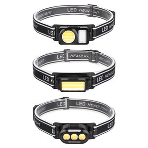 Lampe frontale LED mini Strong Wolf, 500 mAh, rechargeable, lumière de travail extérieure, lumière rouge et blanche - Product Image 2