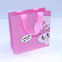 Sacs d'emballage cadeau en papier rose personnalisés boîtes coulissantes à tiroir pour bijoux bague boucle d'oreille collier